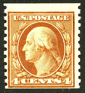 U.S. #446 MINT OG HR