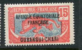 Ubangi Shari #47 Mint - Penny Auction