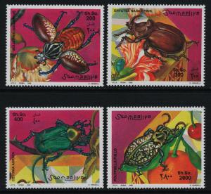 Somalia  MI683-6, BL47 MNH Insects, Beetles