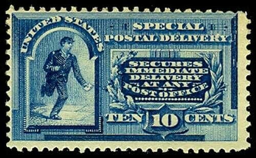 U.S. SPECIAL DELIVERY E2  Mint (ID # 55424)