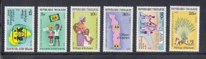 Togo Scott #1023-1028 MH