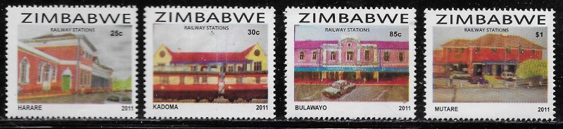 Zimbabwe Scott #'s 1127 - 1130 MNH