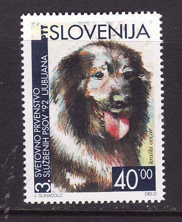 Slovenia-Sc#144-unused NH set-World Championship of Registered Dogs-1992-