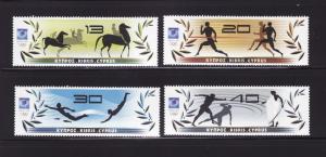 Cyprus 1021-1024 Set MNH Sports, Olympics