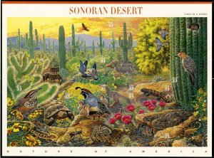 Scott 3293 SONORAN DESERT 33 Cent MNH Sheet of 10