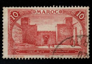 French Morocco Scott 59 Used Mosque of the Andalusians in Fez stamp
