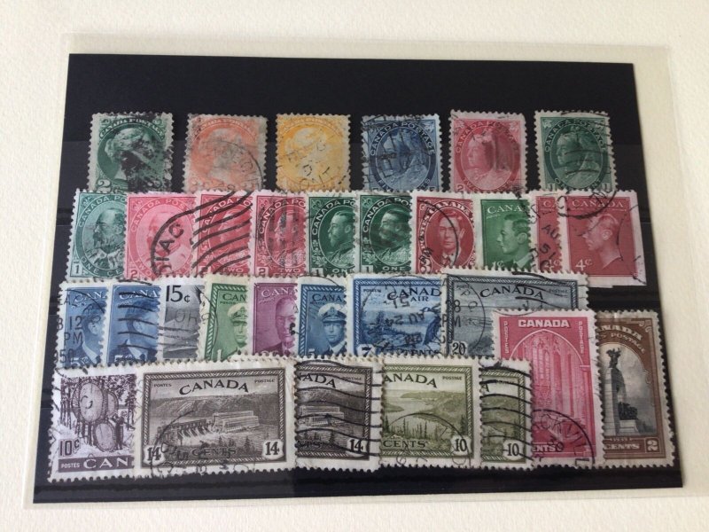 Canada  vintage used  stamps  Ref 53853
