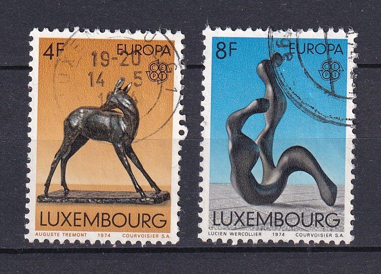 1974- LUXEMBOURG - Sc# 546-547 - Used