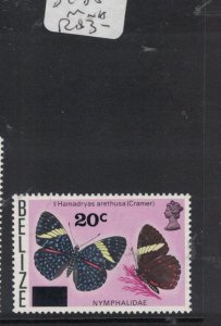 Belize SC 380 Butterflies MNH (4hdn)