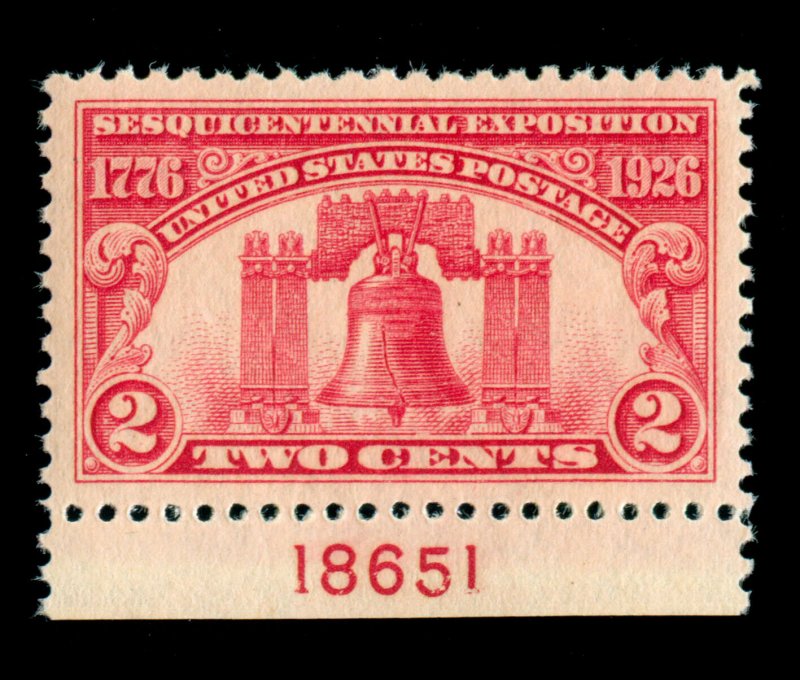 MOMEN: US STAMPS #627 MINT OG NH PSE GRADED CERT SUP-98