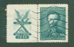 Czechoslovakia 246 W/LABEL USED BIN $0.70