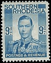 SOUTHERN RHODESIA   #48 MH (1)