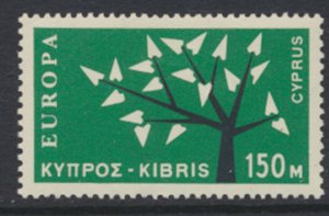 Cyprus  SC# 221  MH  Europa      1962 as per scan & details