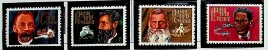 Papua New Guinea Sc 355-8 MNH SET of 1972 - Pioneering Missionaries