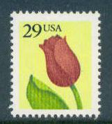 2524a 29c Flower Fine MNH 12.5x13