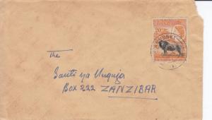 Dodoma, Tanganyika to Zanzibar, 1955,  (11387)