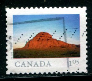 3149 Canada $1.05 Castle Butte SA, used perf 13 1/4