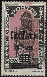 IVORY COAST   #110 USED (1)