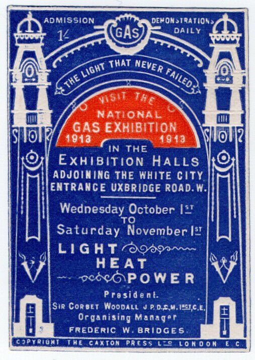 (I.B) Cinderella : National Gas Exhibition (White City 1913)