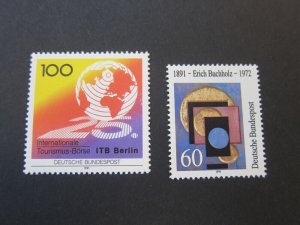 Germany 1991 Sc 1623,1625 set MNH