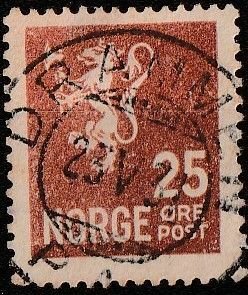 EARLY ISSUED NORWAY FINE USED  POSTAL MARK