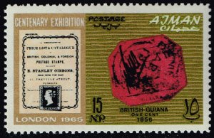 Ajman #39 British Guiana Stamp; MNH (5Stars)