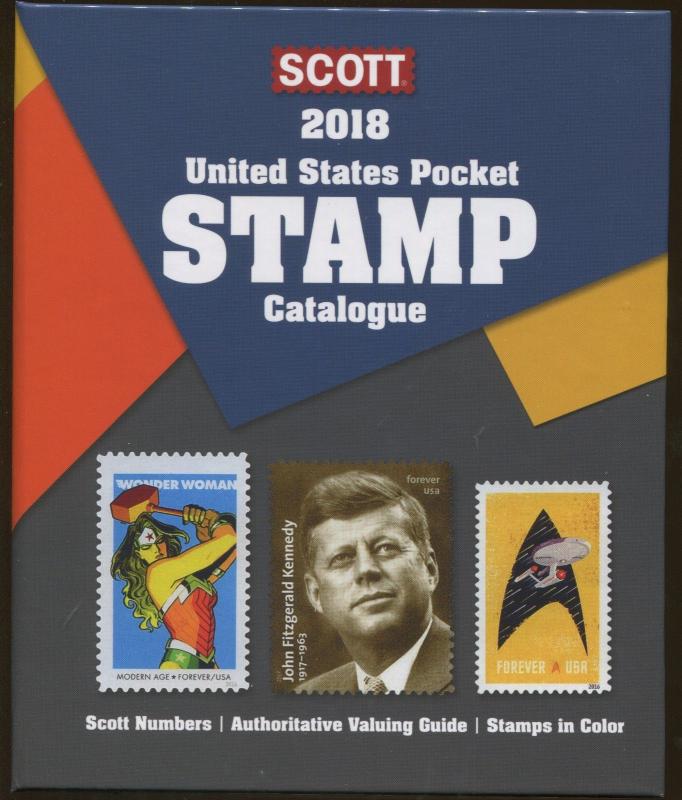 New 2018 Scott United States US Pocket Stamp Catalogue Retail $32.50