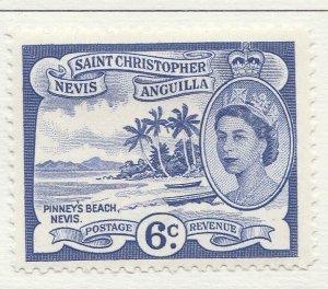 1963 English Colony British Colony ST CHRISTOPHER 6c MH* A28P13F27194-