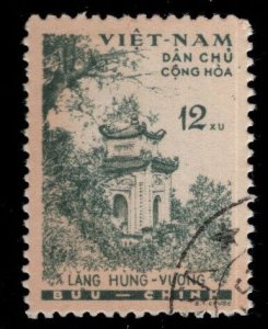 North Viet Nam Scott 120  Hung Vuong Temple key stamp Favor canceled CTO