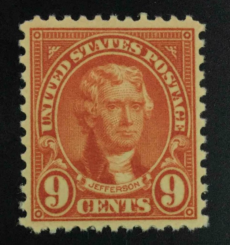 MOMEN: US STAMPS #641 MINT OG NH XF LOT #54884