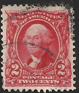 # 301 Carmine Used George Washington