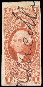 U.S. REV. FIRST ISSUE R72a  Used (ID # 76807)