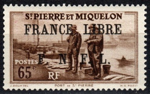 Saint Pierre And Miquelon  #235  MNH CV $25.00  (P687)