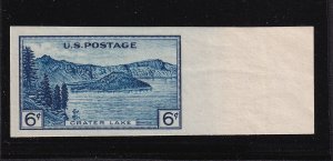 1934 Crater Lake 6c Sc 765 Farley Parks imperf PSE 90 from Ickes Collection (G4