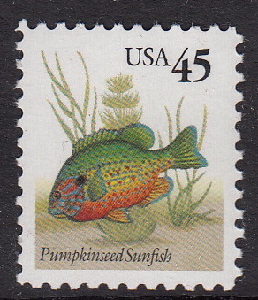 United States #2481, Sunfish, MNH, Please see the description.