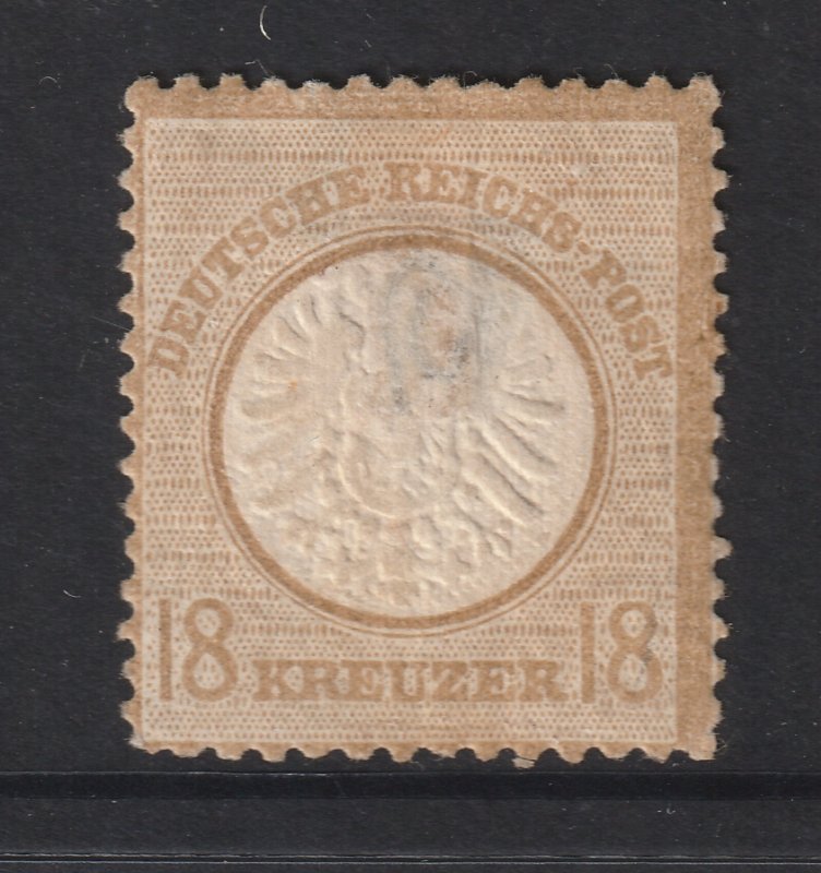 Germany a MH 18k large shied eagle from 1872