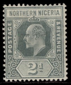 NORTHERN NIGERIA EDVII SG30, 2d grey, M MINT. 
