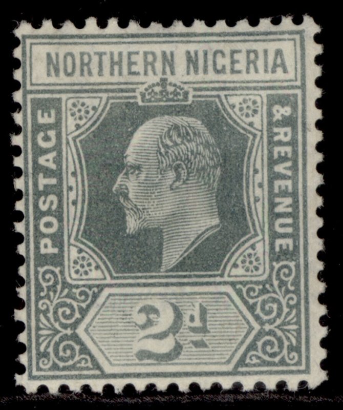 NORTHERN NIGERIA EDVII SG30, 2d grey, M MINT.