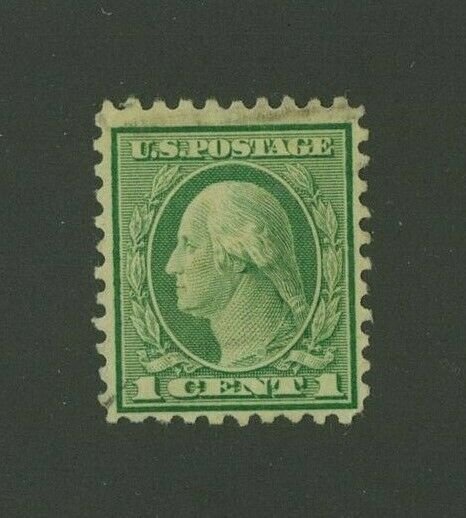 US 1921 1c green Washington, Rotary Press, Scott 543, Value = 40c