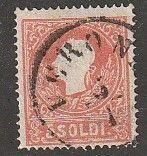 Lombardy Venetia  Franz Josef   Sc# 10  Used