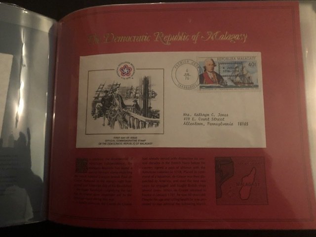 1776- 1976 Beautiful American Revolution Bicentennial First Day Covers