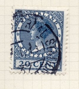 Netherlands 1934-39 Early Issue Fine Used 20c. NW-158981