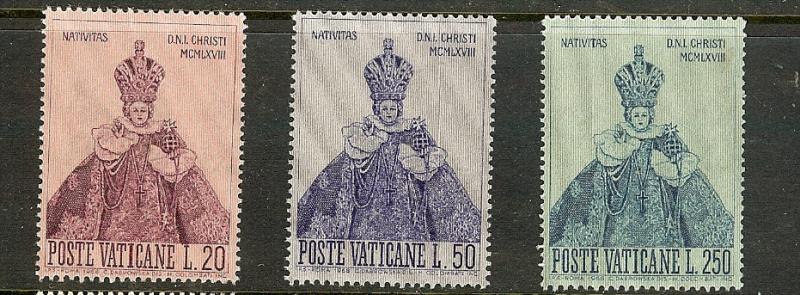 VATICAN 464-6 COMPLETE SET MNH VF Holy Infant of Prague