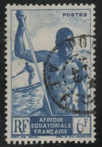 French Equatorial Africa  AEF Scott 180 Used stamp