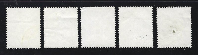 China stamps 1979 T41 Scott 1512-17 Study Science from Childhood 从小爱科学. 5 used.