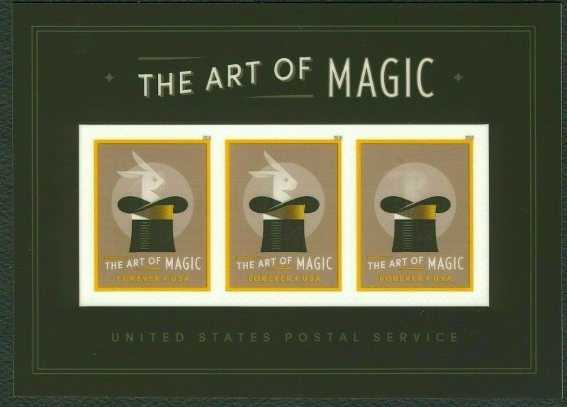  5306 The Art Of Magic Souvenir Sheet Of 3 Stamps Mint/nh FREE SHIPPING