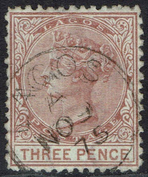 LAGOS 1874 QV 3D WMK CROWN CC PERF 12½ USED