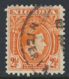 Nigeria  SG 52b  SC# 57  Used 1941 Definitive please see scan