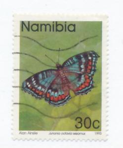 Namibia 1993  Scott 745 used - 30c, Butterly