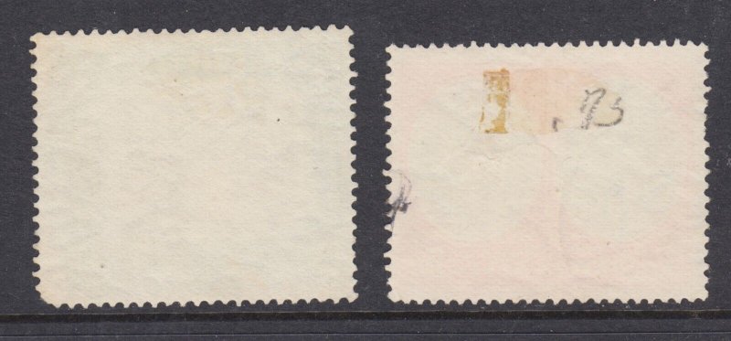 St. Kitts-Nevis Sc 57, 88 used. 1923-38 definitives, 2 diff, fresh, bright, F-VF